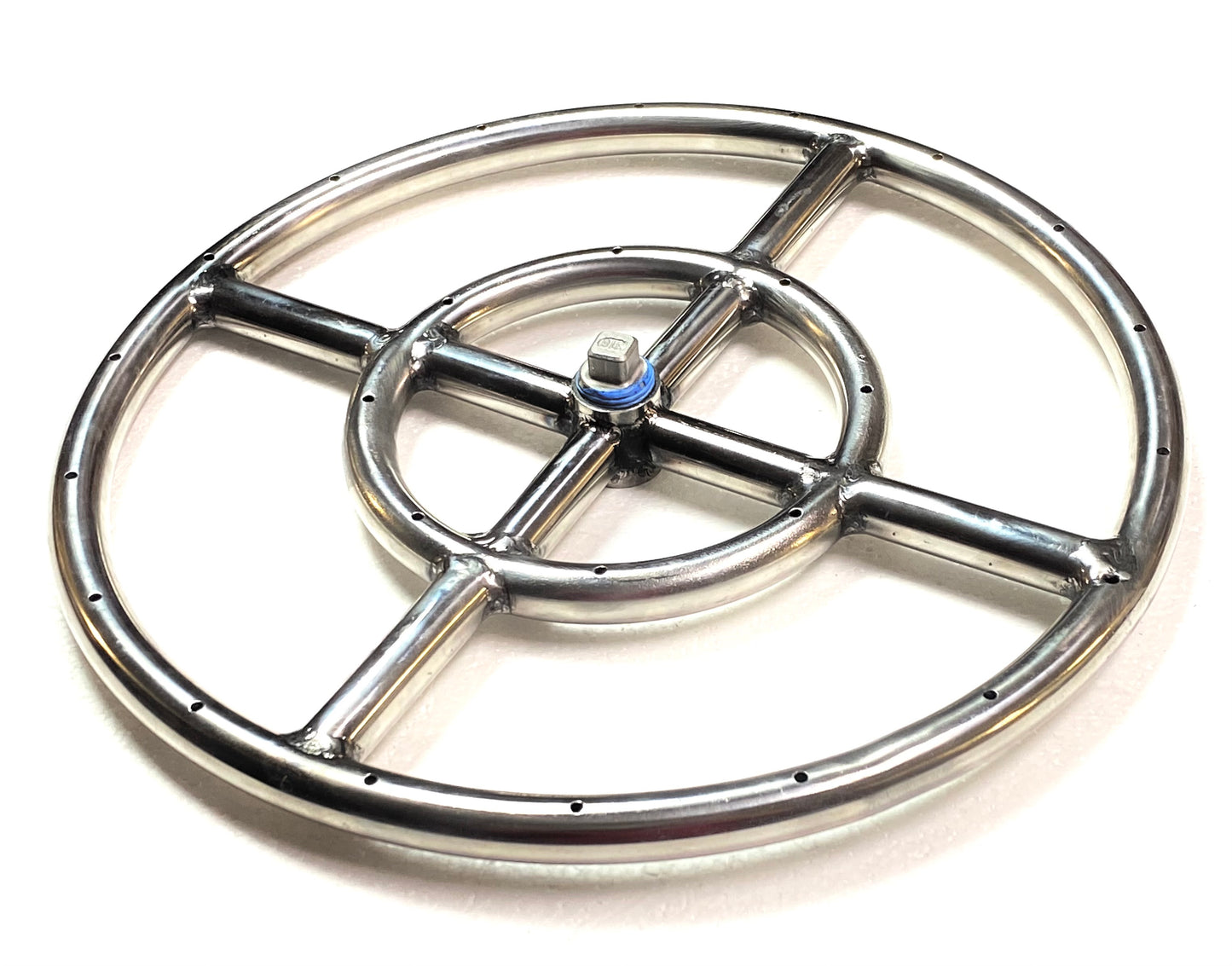 Double Ring Burner – 316 Stainless Steel Gas Fire Pit Burner