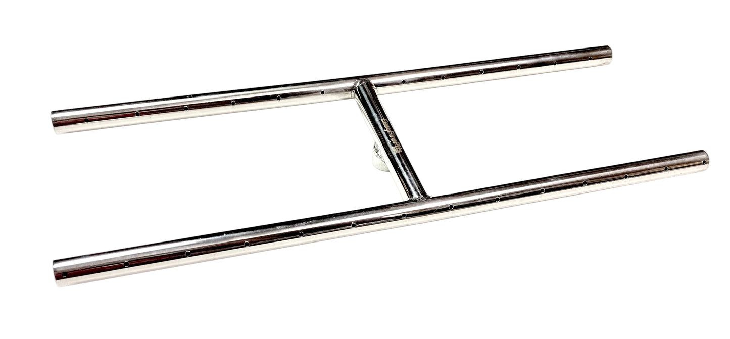 H-Burner – 316 Stainless Steel Gas Fire Pit Burner